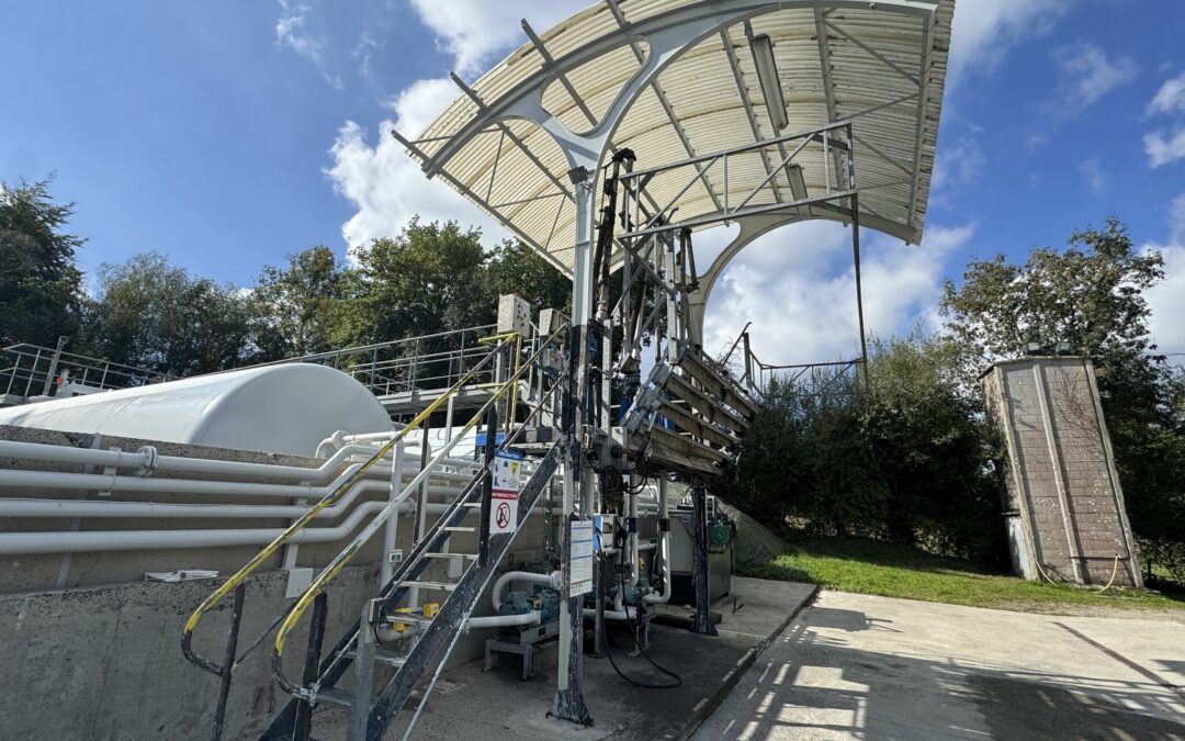 Mise en peinture – poste de chargement pétrolier