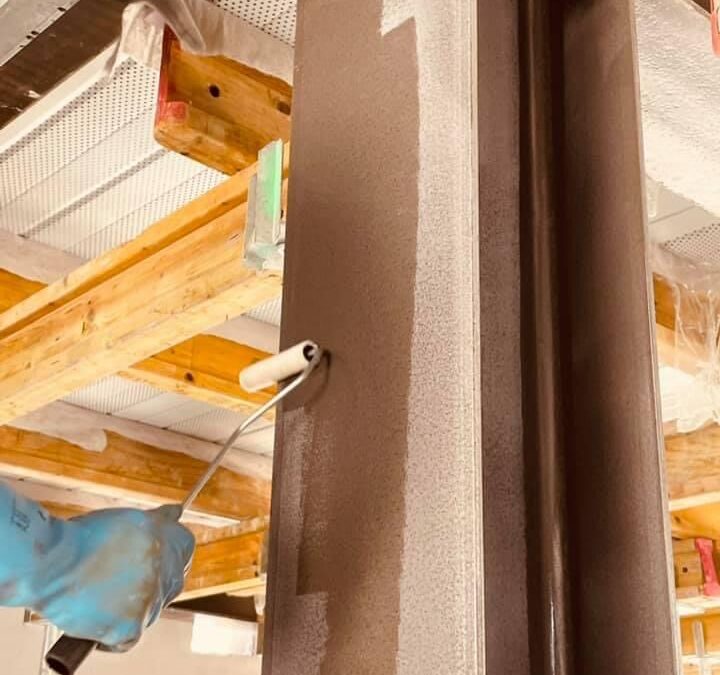 Mise en vernis intérieur